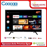 [COD] SMART TV / ANDROID TV / LED COOCAA 42CTC6200 / 42CTC-6200 (ANDROID 9 / 42 INCH) GARANSI RESMI