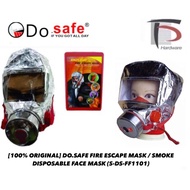 [100% ORIGINAL] DO.SAFE FIRE ESCAPE MASK / SMOKE DISPOSABLE FACE MASK (S-DS-FF1101)