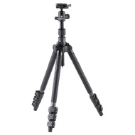 【Excellent】 Velbon GUT-E443 AZ Travel Carbon Fiber Tripod, 4-Section, Lever Lock, 22mm Leg Diameter,