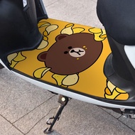 Xe đạp điện Thảm chùi chân Xe Máy Thảm Chân Xe Tay Ga Thảm Xe máy điện Thảm Crop Tự do Phổ thảm chốn