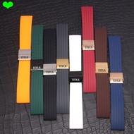 Watch Strap Suitable for TITUS TITUS Watch Strap Unisex Waterproof Sports Rubber Silicone Watch Stra