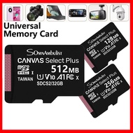 High speed Micro SD Card 64MB/128MB/256MB/512MB - Suitable for smartphones/PCs/cameras/car cameras/m
