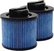 PUREBURG DXVC4002 Cartridge Filter Compatible with DEWALT DXVC4002 DXV04T, DXV05P, DXV05S, DXV08S, D