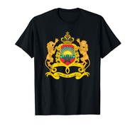Morocco T-shirt Coat of arms Tee Flag souvenir Rabat T-Shirt