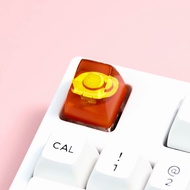One piece Luffy Keycaps, Luffy Hat Odd Keyboard Buttons, One piece Keycap