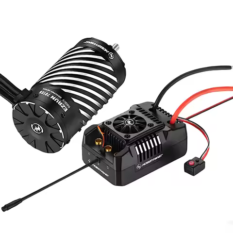 Hobbywing EZRUN EZRUN MAX4 HV 300A Sensored ESC & 70125SD-560KV Brushless Motor For RC 1/5 1:5 RC Ca