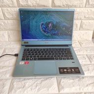 acer swift 3 amd athlon 300u ram 4gb ssd 512 slim elegan mulus