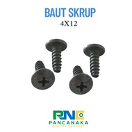 VARIO 4X12 SCREW BOLT - 10 PCS