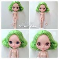 Blythe Doll Bob Hair Green Joint Body