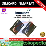 [Promo] INMARSAT KARTU PERDANA + PULSA 500 UNIT (SIM CARD+PULSA)