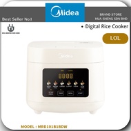 Midea MRD101B1BDW 1.0L Digital Rice Cooker