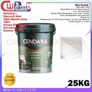 Mowilex Cendana Antibacterial Cat Tembok Dinding Interior Putih 20 kg