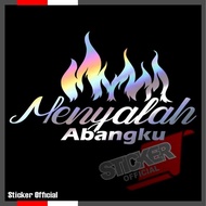 My brother's glow Sticker