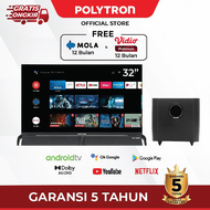 POLYTRON Smart Cinemax Soundbar TV 32 inch PLD 32BAG9858