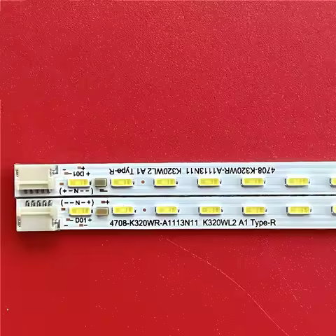 LED Strip for 4708-K320WR-A1113N11 4708-K320WL-A1113N11 K320WL2 K320WL3 E32B500WD E32B320WH 45LEDs 3