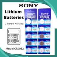 Sony CR2032 Lithium Battery 3V / 2 Months Warranty