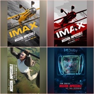 Mission Impossible Poster-The Final Reckoning IMAX Exclusive (Size 13X19)