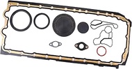 Engine Oil Pan Gasket Zcargel El648530 Oil Pan Gasket Set W/Oil Cooler Seal Compatible for M135i 335