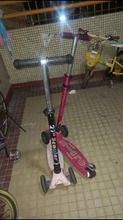 一兒童單車及scooters 3架。每架$49. 全套四架, 一齊買再減$50.