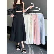 2026 New New Chinese Style Chinese Style Jacquard Skirt Women Elastic Waist Temperament Slimmer Look