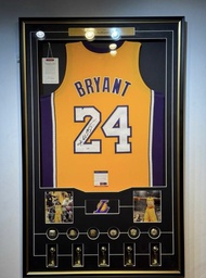 Kobe Bryant 24號 親筆簽名球衣 稀有藝術品