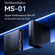 Minisforum Workstation MS-01 Intel i9-12900H/i9-13900H 2x10G SFP+ 2x2.5G LAN 3xNVMe 2xDDR5 2xUSB4 PC