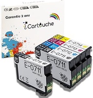 icartouche Compatible Ink Cartridge with Epson T0715 Stylus D120 DX4050 DX4450 DX5050 DX6050 DX7400 