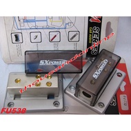 FU-538 1 X 4 AWG TO 4 X 8 AWG CAR AUDIO POWER GROUND CABLE SPITTER DISTRIBUTION BLOCK