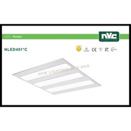 NVC NFLED4012C LED Ceiling Panel Light 2*9w 2ft*1ft Daylight Lampu Panel Siling LED