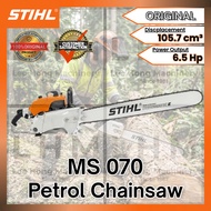 [ORIGINAL GERMANY STIHL MS070-30"/33"/36"] 2-Stroke Engine 6.5HP Chainsaw | STIHL MS070 105.7CC