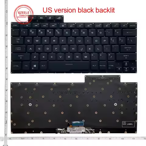 US/RU Laptop keyboard For ASUS ROG Zephyrus G14 GA401 GA401U GA401M GA401I V192461B2 GA401Q GA401IV 