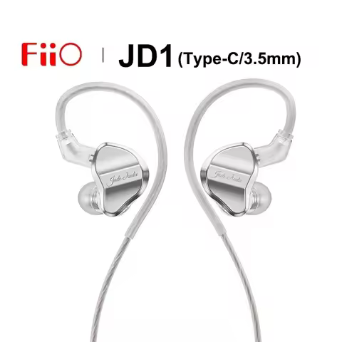 FiiO JD1 In-ear Earphone High Performance Dynamic Driver In-Ear Monitor IEM HIFI Bass stereo Headset