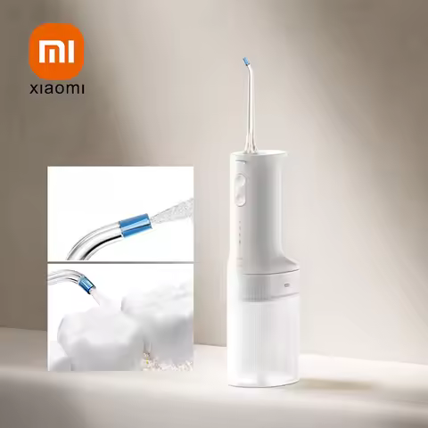 2025New Xiaomi Mijia Oral Irrigator2 USB Rechargeable Teeth Flusher Dental Water Flosser Portable De