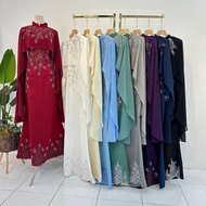 NEW DESIGN DRESS AFIYA IN 6 COLOUR | BAJU JUBAH | BAJU DRESS BY MOFF COLLECTION