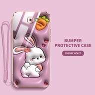 YBD Cute Animal Patterns Phone Case for Samsung Galaxy J6 Plus J6+ J7 2017 J7 Pro J7 Prime J730 ON7 2016 Electroplated Ultra-thin TPU Material