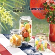 (Local Stock) Luminarc Rondo Transparent Jar / Glass Jar / Glass Container / Glass Storage / Gift Set