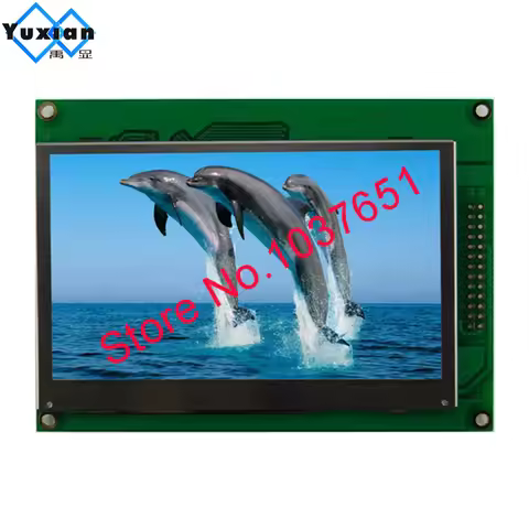 4.3" TFT 480x272 RA8875 MCU I/F 8/16-bit parallel SPI or I2C LT043C