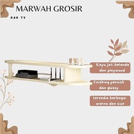 Minimalist TV table, minimalist TV shelf, wall TV shelf, wall TV table, wall shelf, modern wooden TV