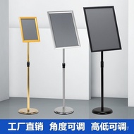 Point a3 Standing Sign Hotel Retractable Water Sign Billboard Guide Sign a4 Stainless Steel Display 