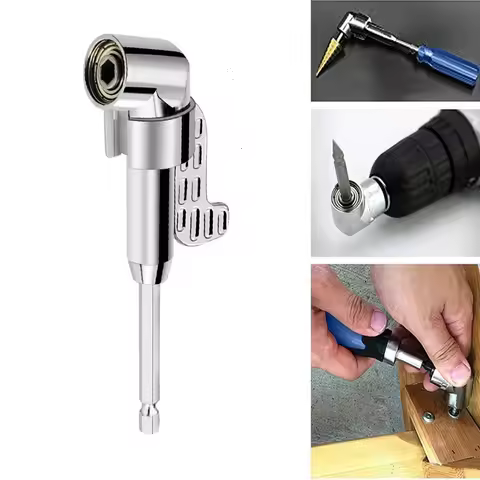 105° Angle Screwdriver Hexagonal Shank Angle Screwdriver Electric Drill Long and Short Corner Wrench