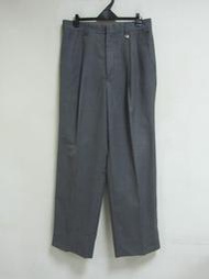 台灣製造 PIERRE BALMAIN 76號 灰色條紋 打折西裝褲乙件   八九成新