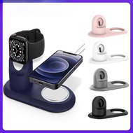 2 in 1 Charging Stand For App- le watch charger station dock i watch series 7 6 5 4 3 se for Phone14