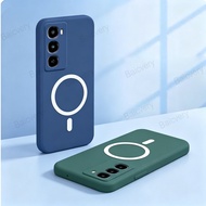 Back Protective Cover For Itel City 100 4G C671L With Magnetic Sticker Case