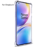 Casing OnePlus 8 Pro 8 7T 7T Pro Oneplus 7 7 Pro 6T 6 Airbag Clear Silicone Shockproof Cover Case