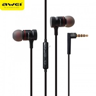 Awei ES-70TY in-Ear Earphone Metal Heavy Bass Sound Headset with MIC