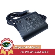 New Original 20V 2.25A 45W AC Adapter Charger For Dell 12.0V-20.0V/3.75A Cord/Charger XPS 13 9315 La
