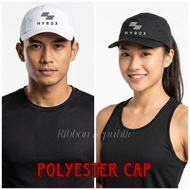 HYROX Polyester Cap Quick Dry Trendy Premium Man Woman Unisex Men Wanita Adjustable Running Fitness 