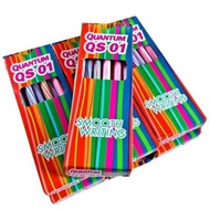 12PCS BALLPOINT QUANTUM QS-01 BALLPEN/ (1 PACK)