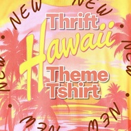 Thrift Hawaii Theme Tshirt Unisex Preloved / Bundle / Vintage Aloha Style 🌴