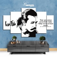 NIEMAMA HIASAN DINDING BAND ROCK METAL INDIE MUSISI AESTHETIC 1 SET BAND MUSISI IWAN FALS OI POSTER 